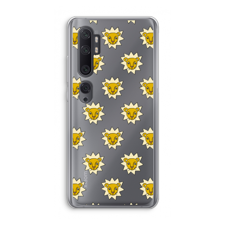 Leeuwenkoppen: Xiaomi Mi Note 10 Pro Transparant Hoesje