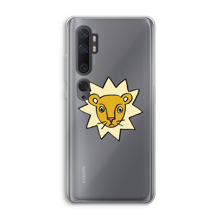 Kleine leeuw: Xiaomi Mi Note 10 Pro Transparant Hoesje
