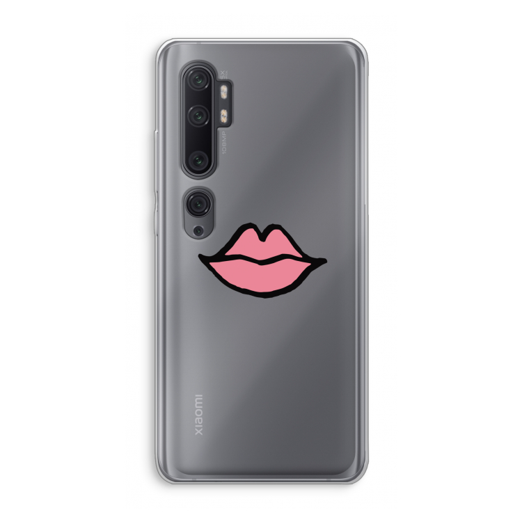 Kusje: Xiaomi Mi Note 10 Pro Transparant Hoesje