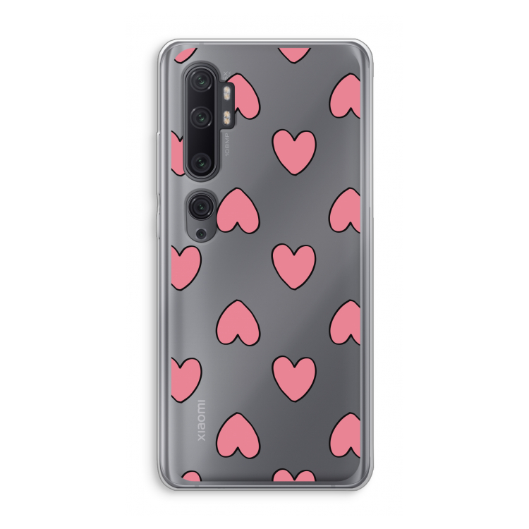 Ondersteboven verliefd: Xiaomi Mi Note 10 Pro Transparant Hoesje