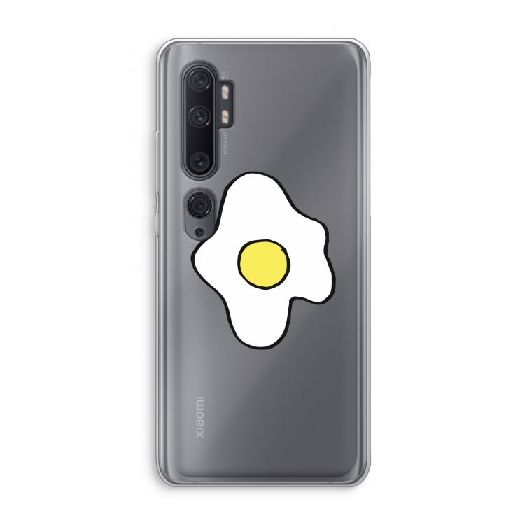 Spiegelei: Xiaomi Mi Note 10 Pro Transparant Hoesje