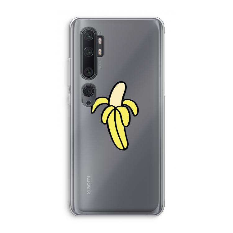 Banana: Xiaomi Mi Note 10 Pro Transparant Hoesje