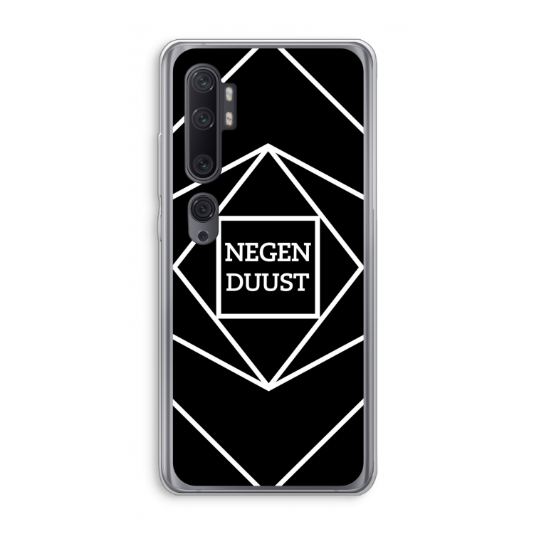 Negenduust geometrisch: Xiaomi Mi Note 10 Pro Transparant Hoesje