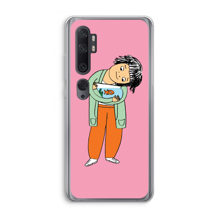 Visknuffel: Xiaomi Mi Note 10 Pro Transparant Hoesje