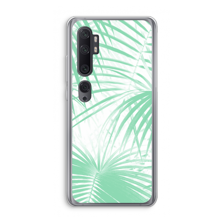 Palmbladeren: Xiaomi Mi Note 10 Pro Transparant Hoesje