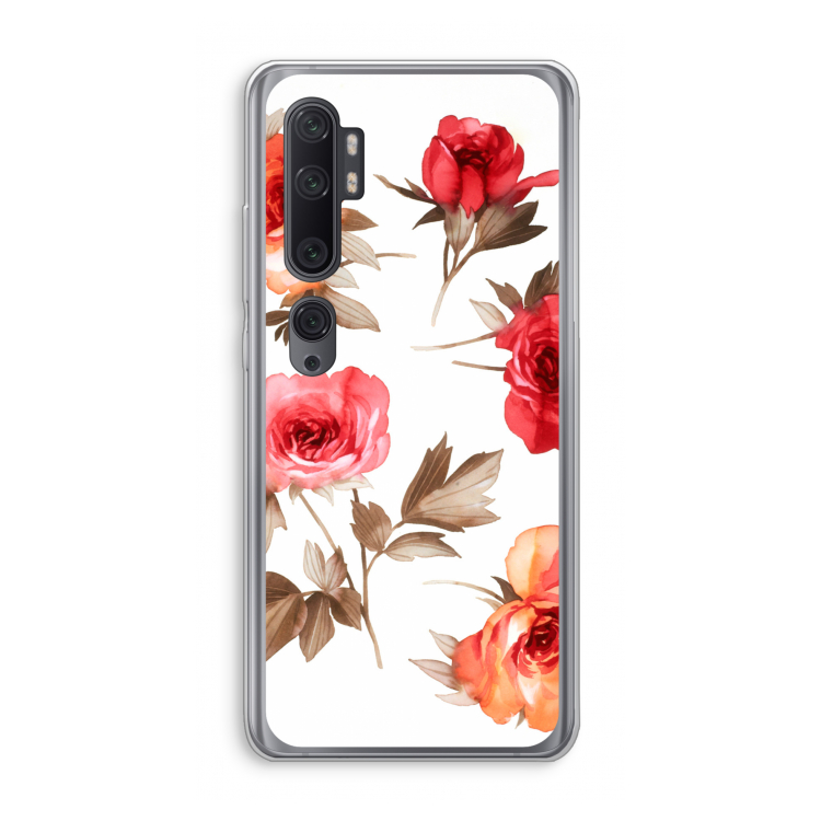 Roosjes: Xiaomi Mi Note 10 Pro Transparant Hoesje