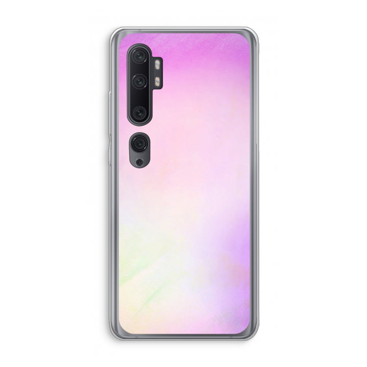 Flow mist pastel: Xiaomi Mi Note 10 Pro Transparant Hoesje