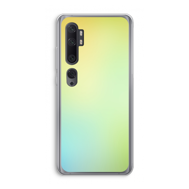 Minty mist pastel: Xiaomi Mi Note 10 Pro Transparant Hoesje