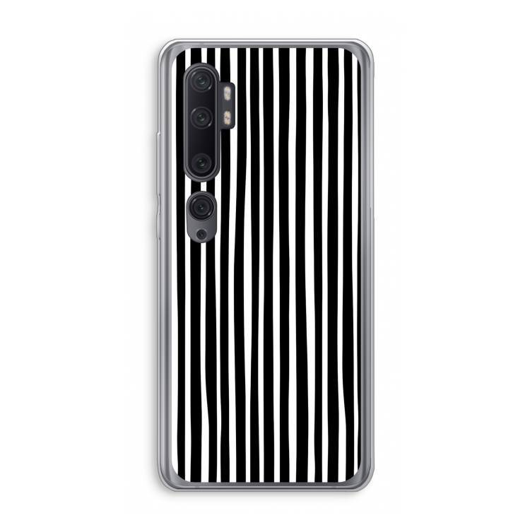 Stripes: Xiaomi Mi Note 10 Pro Transparant Hoesje