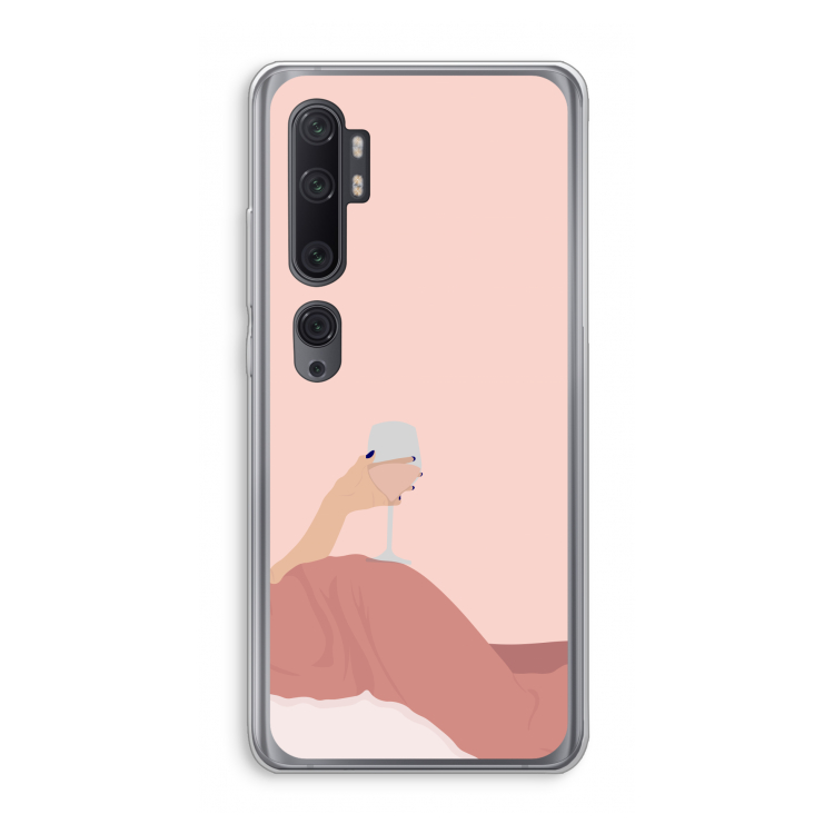 Wine: Xiaomi Mi Note 10 Pro Transparant Hoesje