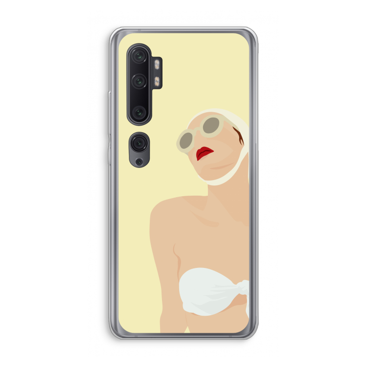 Summer: Xiaomi Mi Note 10 Pro Transparant Hoesje