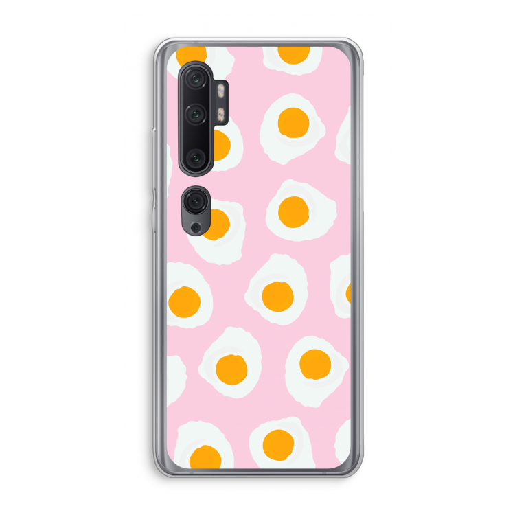 Dancing eggs: Xiaomi Mi Note 10 Pro Transparant Hoesje