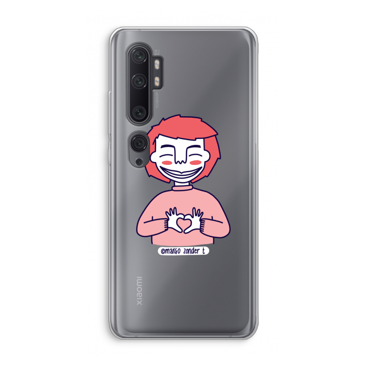 Hartje: Xiaomi Mi Note 10 Pro Transparant Hoesje