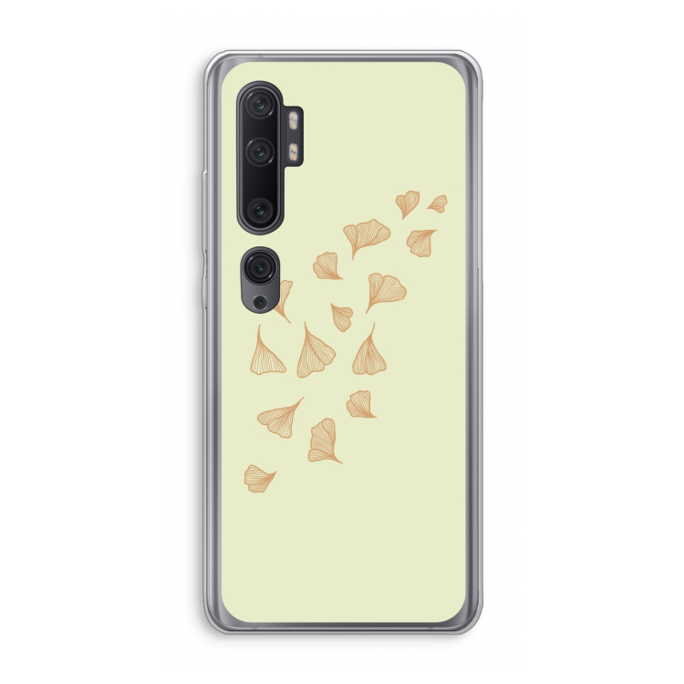 Falling Leaves: Xiaomi Mi Note 10 Pro Transparant Hoesje