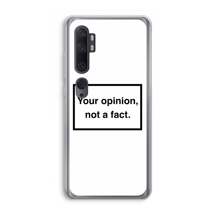 Your opinion: Xiaomi Mi Note 10 Pro Transparant Hoesje