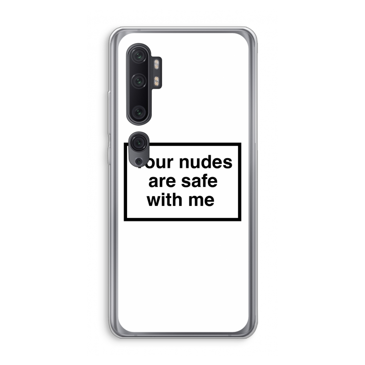 Safe with me: Xiaomi Mi Note 10 Pro Transparant Hoesje