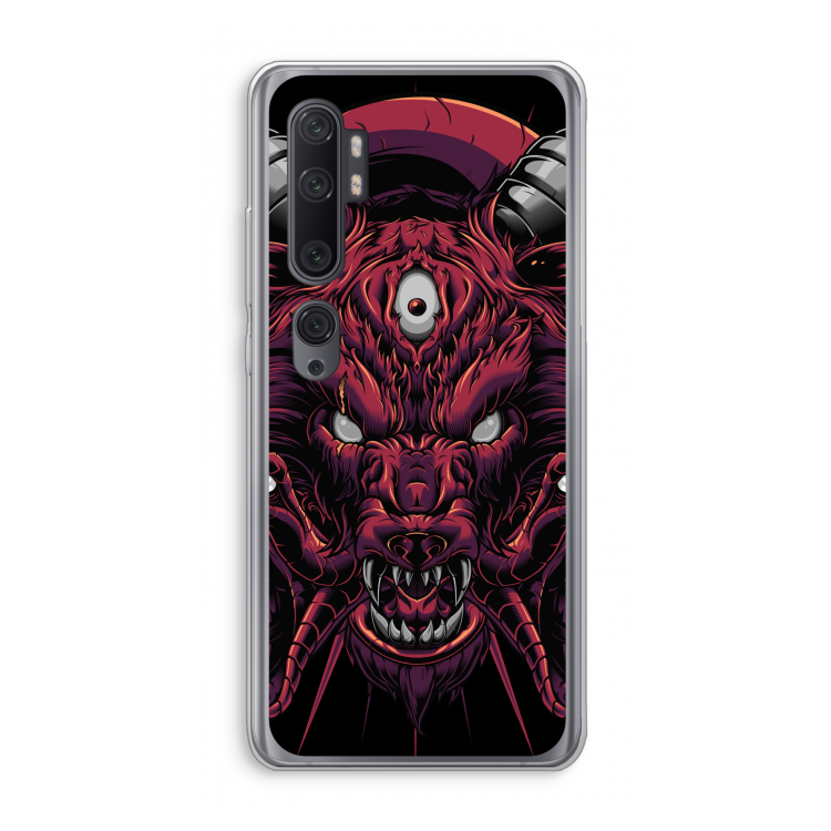 Hell Hound and Serpents: Xiaomi Mi Note 10 Pro Transparant Hoesje