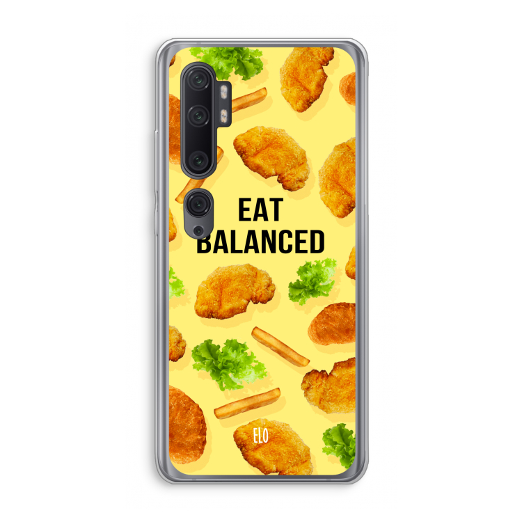 Eat Balanced: Xiaomi Mi Note 10 Pro Transparant Hoesje