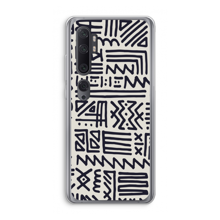 Marrakech print: Xiaomi Mi Note 10 Pro Transparant Hoesje