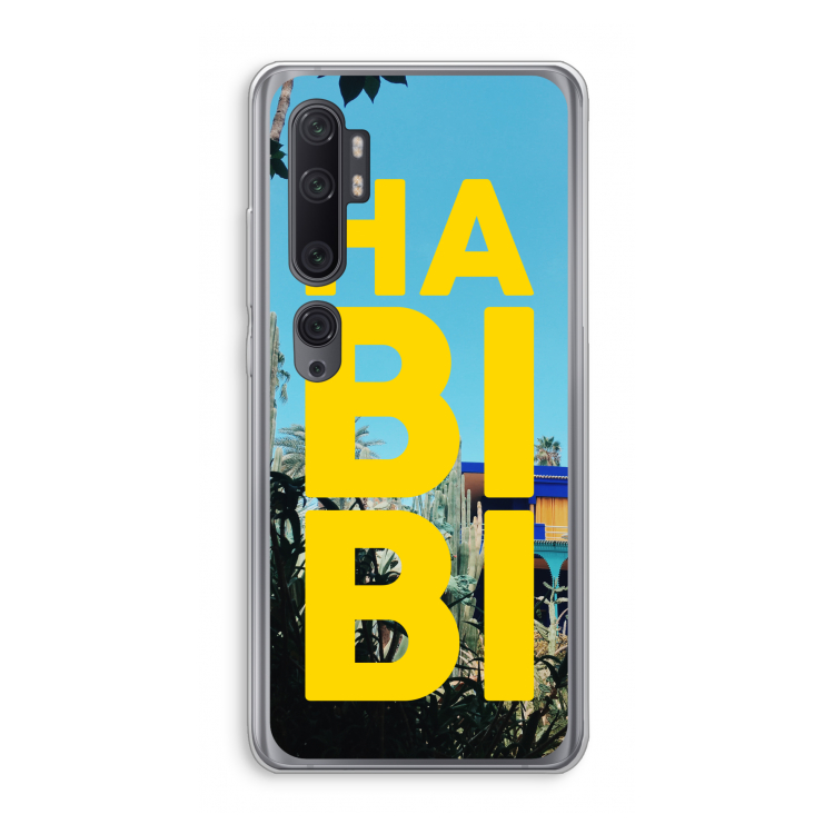 Habibi Majorelle : Xiaomi Mi Note 10 Pro Transparant Hoesje