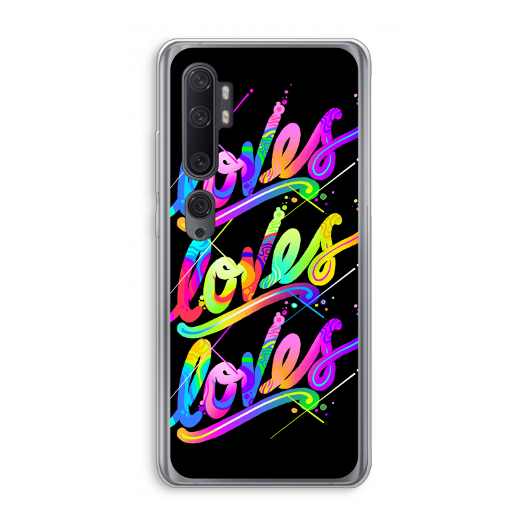 Loves: Xiaomi Mi Note 10 Pro Transparant Hoesje