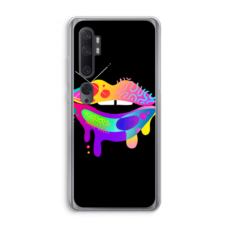 Lip Palette: Xiaomi Mi Note 10 Pro Transparant Hoesje