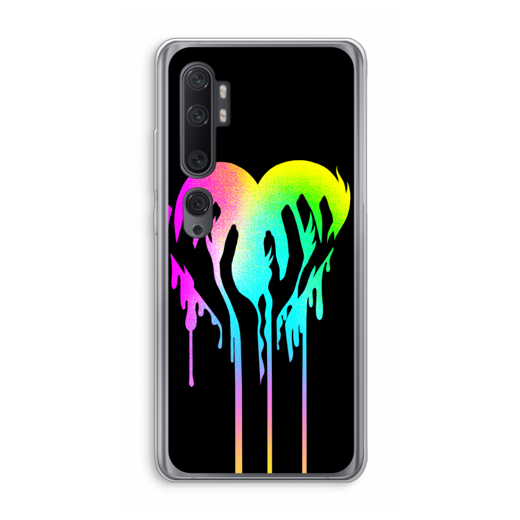 Hold My Heart: Xiaomi Mi Note 10 Pro Transparant Hoesje