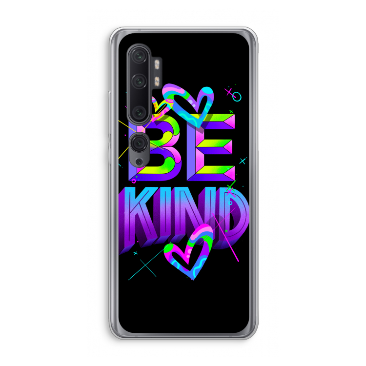 Be Kind: Xiaomi Mi Note 10 Pro Transparant Hoesje