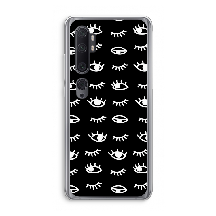 Eye pattern #3: Xiaomi Mi Note 10 Pro Transparant Hoesje