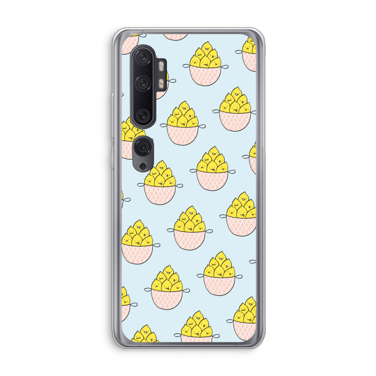 Citroenen: Xiaomi Mi Note 10 Pro Transparant Hoesje
