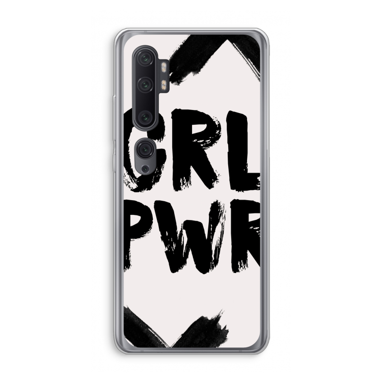 Girl Power #2: Xiaomi Mi Note 10 Pro Transparant Hoesje