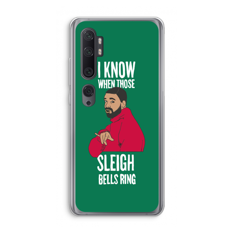 Sleigh Bells Ring: Xiaomi Mi Note 10 Pro Transparant Hoesje