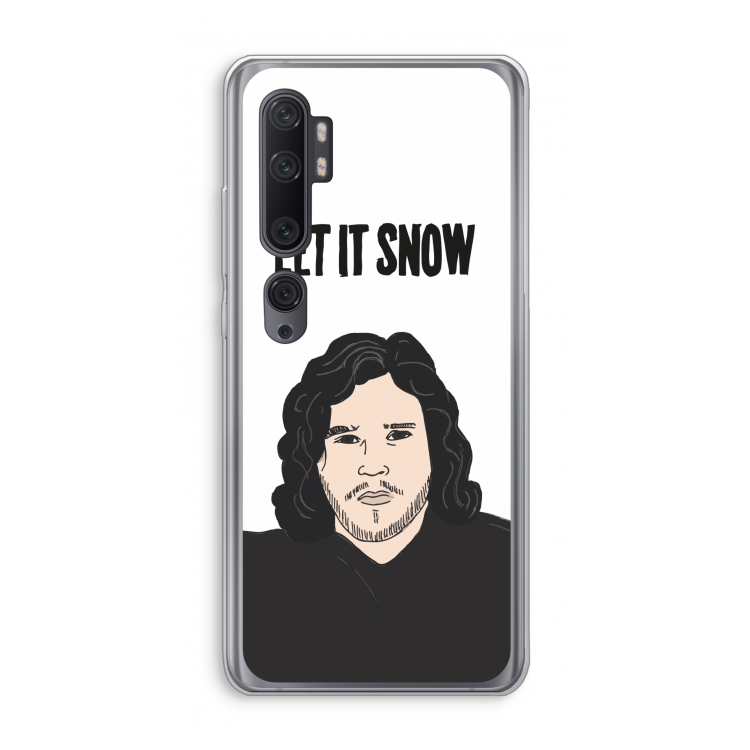Let It Snow: Xiaomi Mi Note 10 Pro Transparant Hoesje