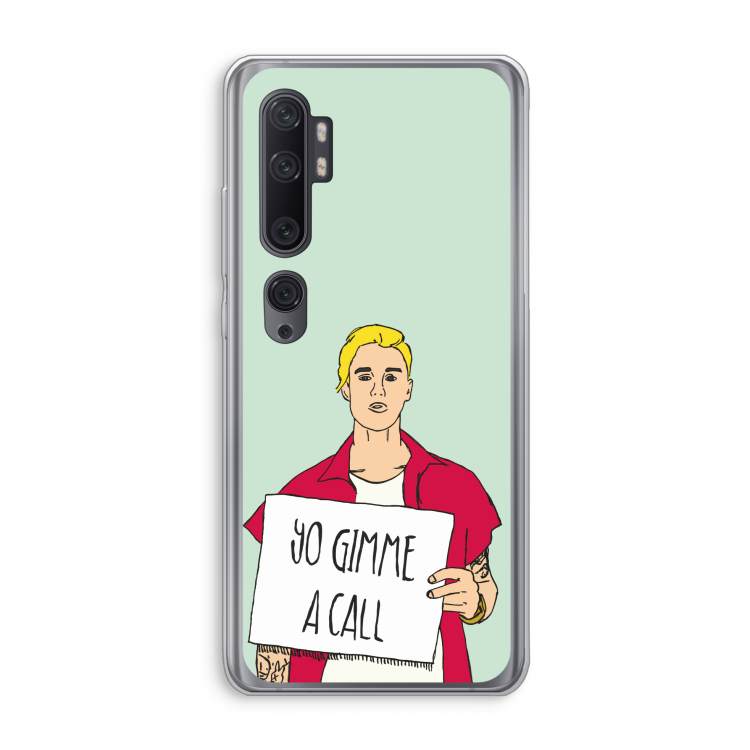 Gimme a call: Xiaomi Mi Note 10 Pro Transparant Hoesje