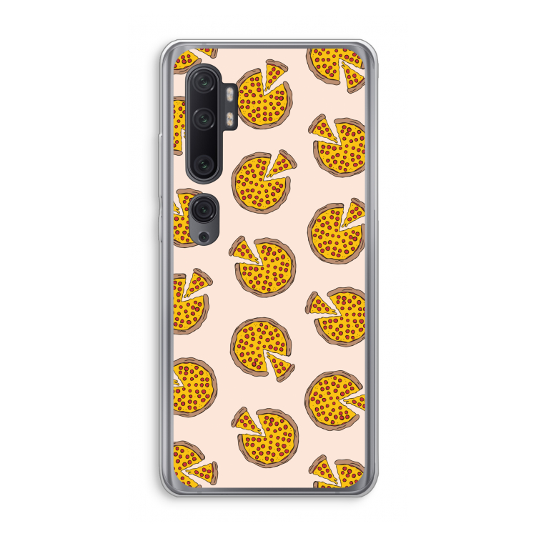 You Had Me At Pizza: Xiaomi Mi Note 10 Pro Transparant Hoesje