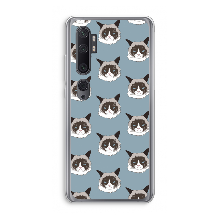 It's a Purrr Case: Xiaomi Mi Note 10 Pro Transparant Hoesje