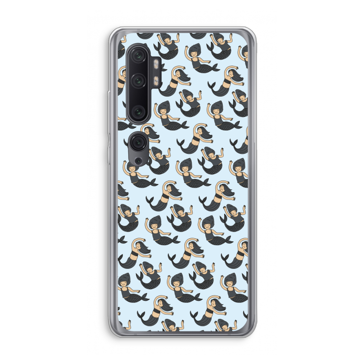 Zeemeermin: Xiaomi Mi Note 10 Pro Transparant Hoesje