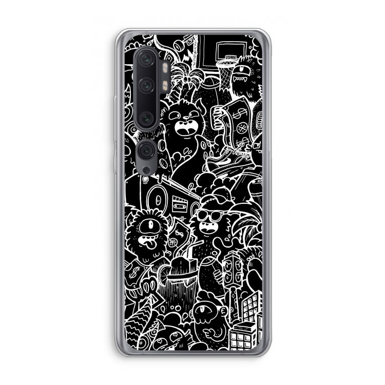 Vexx Black City : Xiaomi Mi Note 10 Pro Transparant Hoesje