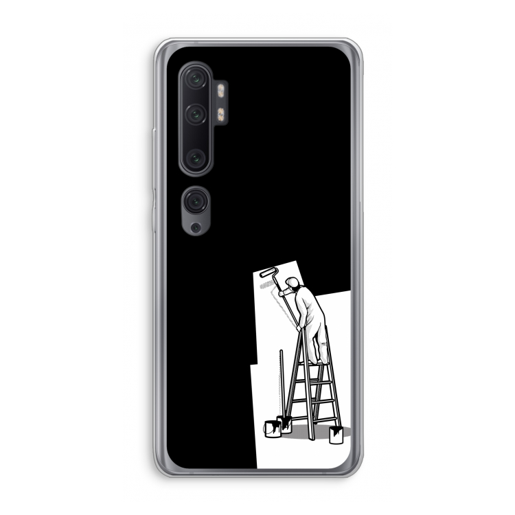 Musketon Painter: Xiaomi Mi Note 10 Pro Transparant Hoesje
