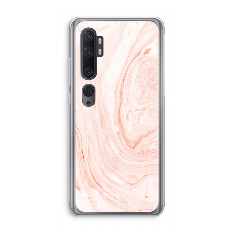 Peach bath: Xiaomi Mi Note 10 Pro Transparant Hoesje