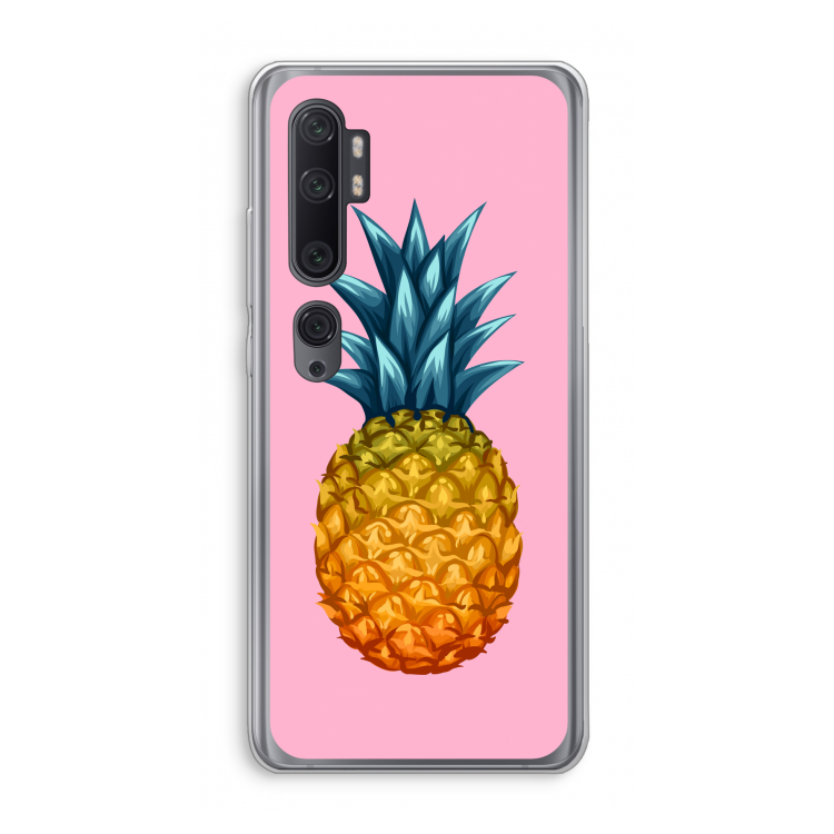Grote ananas: Xiaomi Mi Note 10 Pro Transparant Hoesje