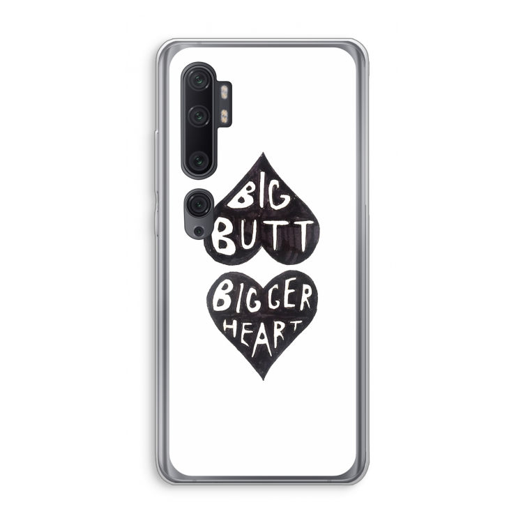 Big butt bigger heart: Xiaomi Mi Note 10 Pro Transparant Hoesje
