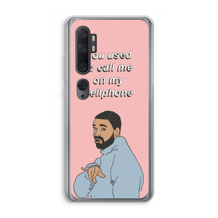 Hotline bling: Xiaomi Mi Note 10 Pro Transparant Hoesje
