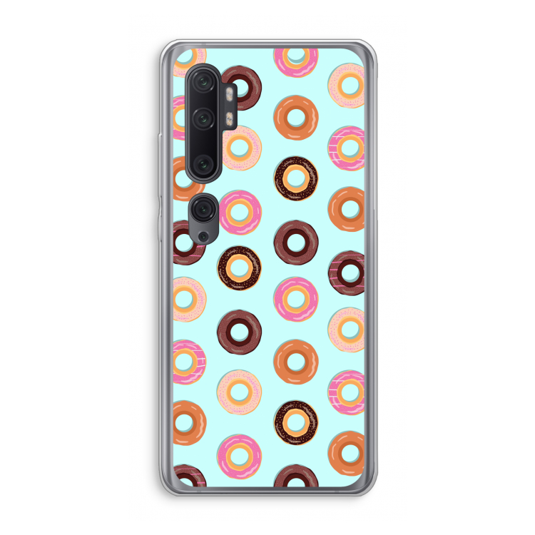 Donuts: Xiaomi Mi Note 10 Pro Transparant Hoesje