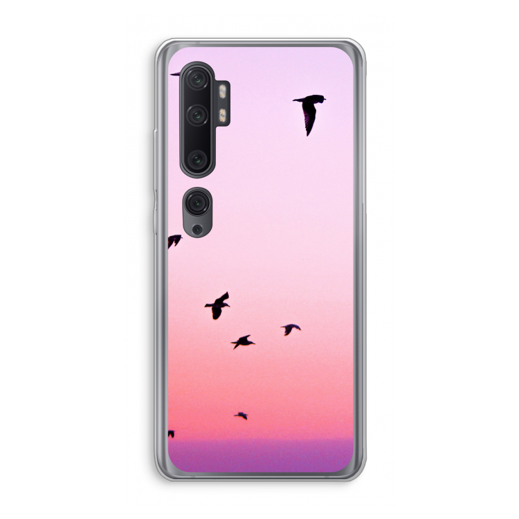 Fly away: Xiaomi Mi Note 10 Pro Transparant Hoesje