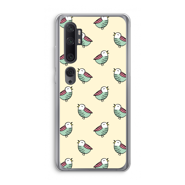 Vogeltjes: Xiaomi Mi Note 10 Pro Transparant Hoesje