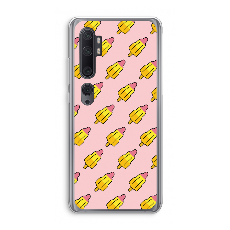 Waterijsjes: Xiaomi Mi Note 10 Pro Transparant Hoesje