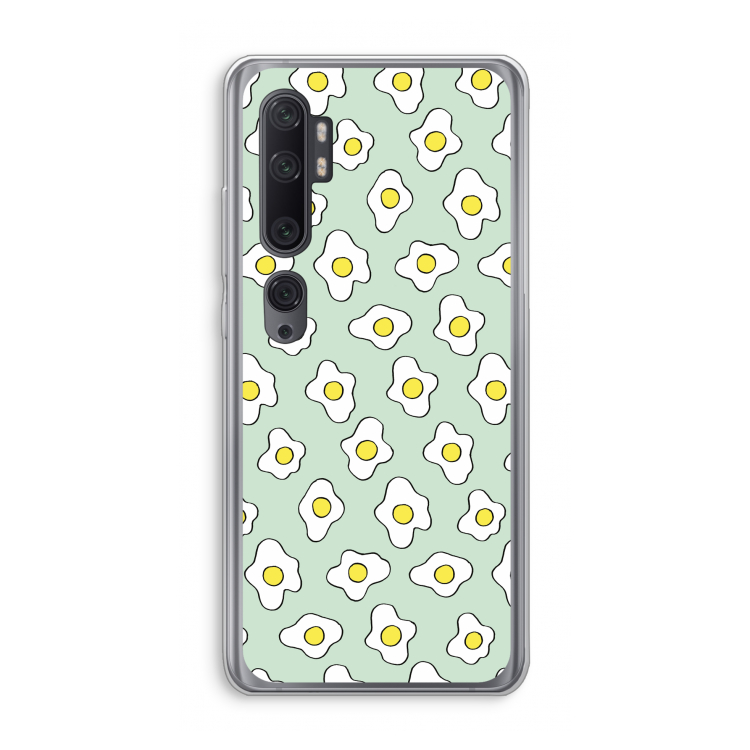 Spiegeleitjes: Xiaomi Mi Note 10 Pro Transparant Hoesje