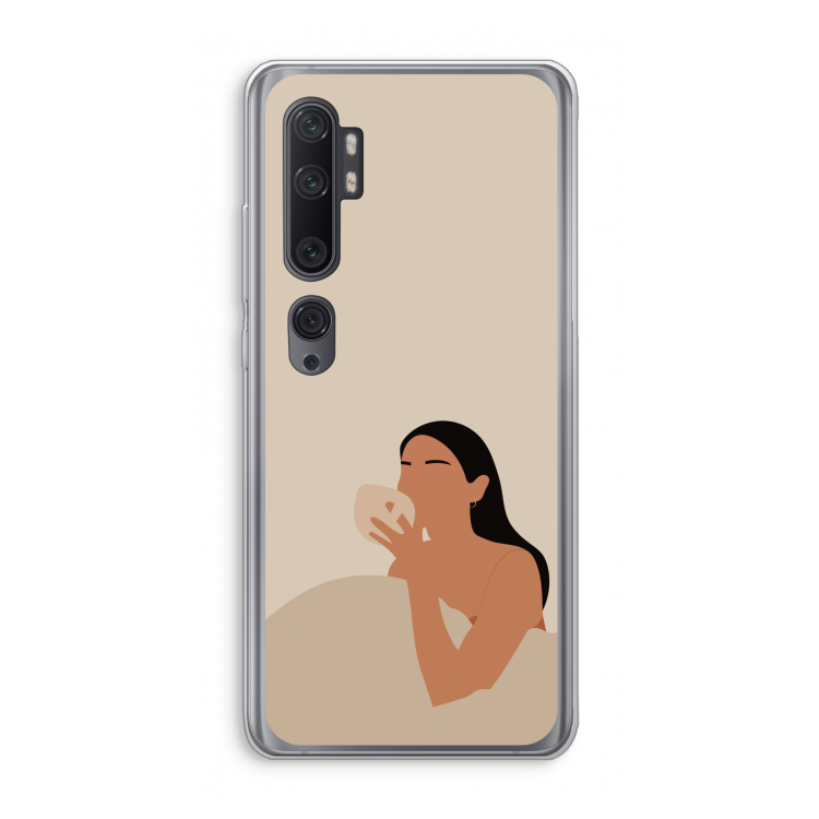 Fresh coffee: Xiaomi Mi Note 10 Pro Transparant Hoesje