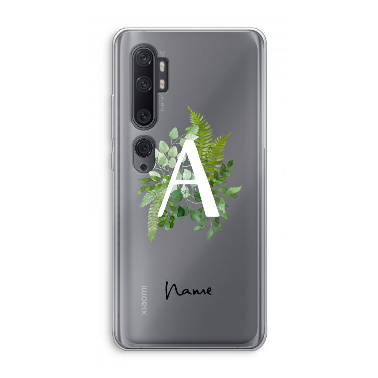 Green Brush: Xiaomi Mi Note 10 Pro Transparant Hoesje